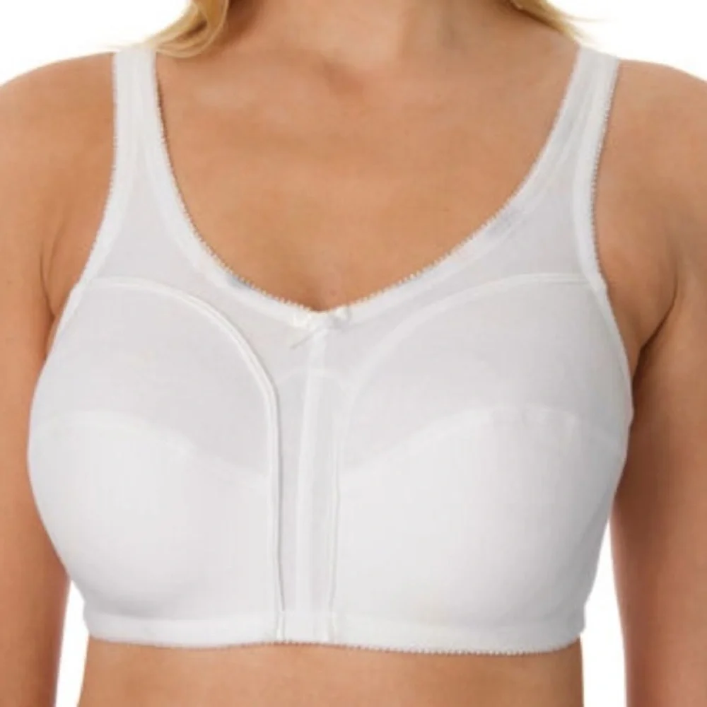 New 54D Comfort
Choice Wireless
Cotton Back Close Bra Woman
Within White plus